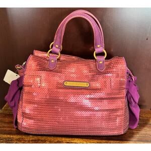 NEW Vintage Juicy Couture Leather & Sequin Miss Daydreamer